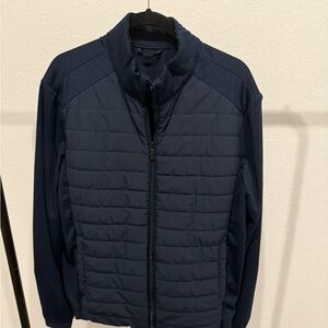 Zara Navy Padded Jacket